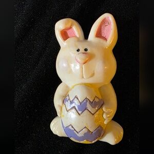 Ag Adriano Goldschmied Cream Bunny with Purple and Yellow Egg